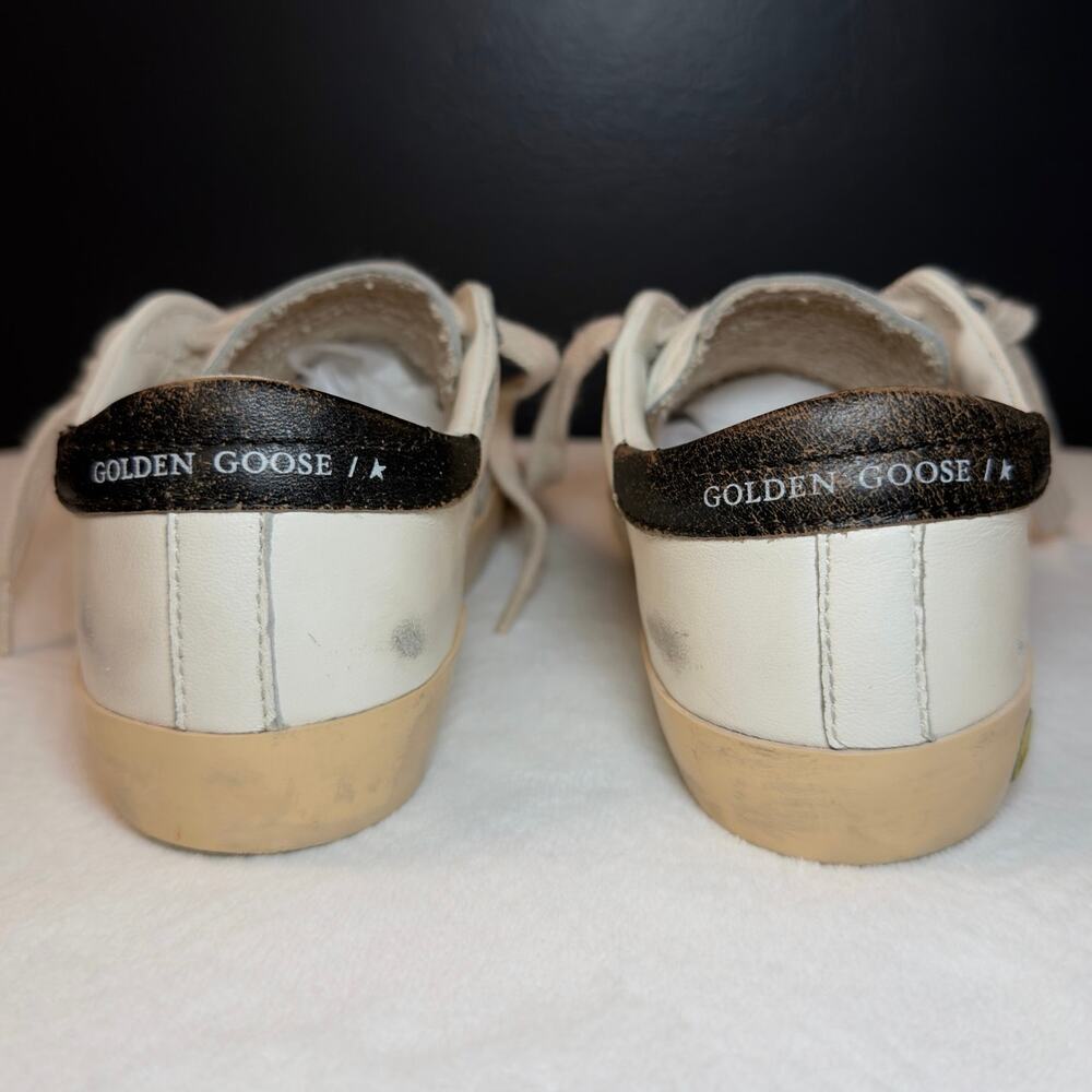 Golden Goose Superstar Young Kids White Navy Star GYF00270 EU 29 w/ Box - Picture 11 of 15